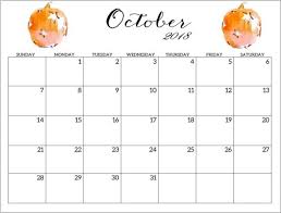 Print Halloween Calendar October 2018 October Calendar Free Printable Calendar Templates October Calendar Printable