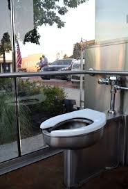 So i realise the mirror moves … let me show you what i found in my new york city bathroom, hartsoe concluded the first video, which she captioned read more: Sulphur Springs S Glass Walled Public Toilet Vies To Succeed Buc Ees As America S Best Restroom Texas Monthly