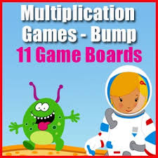 Multiplication Games Bump 2 To 12 Times Table Multiplication Fact Practice Multiplication Facts Practice Multiplication Games Multiplication Facts