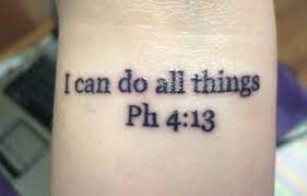 Ear biblical verse tattoo design; Pin On Tats