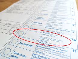 Hand in hand damit ging naturgemäß das verlangen nach allgemeinem anschluß an einen allgemeinen wahlzettel. Klimaliste Rheinland Pfalz Fordert Korrektur Fehlerhafter Wahlzettel Pfalz Express