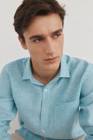 Camisa lino lisa