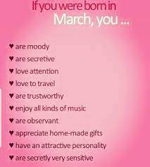 Marchbaby Pisces March Born Piscesbelike Piscesfacts March1st Gottaloveus Thebest Smile Pisce Birth Month Quotes Birthday Month Quotes Months Quotes