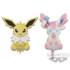 I Love Eevee Big Plush Jolteon Sylveon Banpresto Products Banpresto Check out our sylveon plush selection for the very best in unique or custom, handmade pieces from our stuffed animals & plushies shops. i love eevee big plush jolteon
