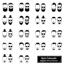 Here's what you charge do to accumulate your bristles attractive its best. Set Mens Hairstyles Beards Mustaches And Glasses Bearded Royalty Free Cliparts Vectors And Stock Illustration Image 105284725