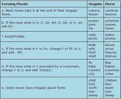Singular And Plural Nouns Definitions Rules Examples Eslbuzz Learning English Plurals Singular And Plural Nouns Singular And Plural