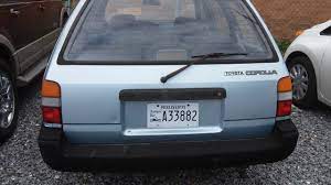 Обзор toyota corolla 1988 года. 1988 Toyota Corolla Dx Wagon Youtube