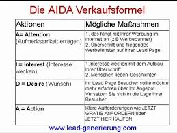 Das aida modell, auch aida prinzip oder formel genannt, wurde von elmo lewis, einem trotz seiner popularität ist das aida modell nicht fehlerfrei. Aida Formel Video Dailymotion