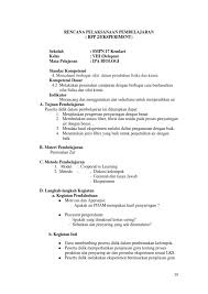 Contoh Rpp Adiwiyata Smp Revisi Sekolah
