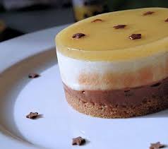 Bavarois Poire Sur Fondant Au Chocolat Et Craquant Aux Speculoos La Recette Facile Poire Au Chocolat Bavarois Poire Chocolat Recette