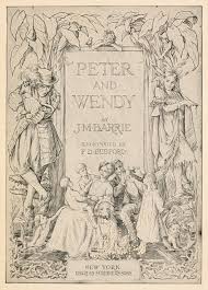 Page De Garde Illustration De Francis Donkin Bedford 1864 1954 Pour Peter Et Wendy Peter And Wendy De James Matthew Barrie Pour L Edit Zeichnen At Least