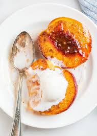 Maybe you would like to learn more about one of these? Baked Peaches With Maple Syrup Cinnamon And Brown Sugar