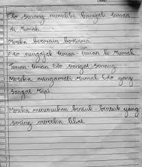 Gunakan eyd yang baik dan benar. Rosiebathory Ø¹Ù„Ù‰ ØªÙˆÙŠØªØ± Tugasnya Kan Bikin Tegak Bersambung Ya Udah Dikasi Contoh Juga Nulisnya Masi Gitu Djxbdnjdjd Yang Dua Nulis Huruf Sama Angka Udamah Pada Geludh Aja Anjir Ingin Ku Tampol Saja