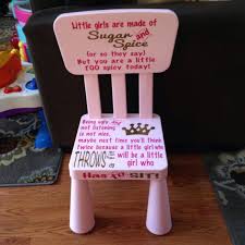 little girl s time out chair by amyroodoesit4u on etsy time out chair little girls girls time