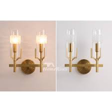 These candle holders wall sconces can be customized too. Reading Lamps Wall Mounted Simple Courtyard Aisle Luxury Brass Wall Sconces Living Room Gold