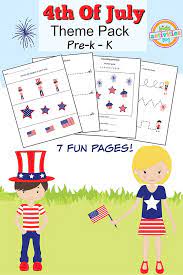 Before the fireworks and barbecues commence on july 4th, get your child in the mood to celebrate this historic day in american history with these independence day worksheets. Free 4th Of July Printable Preschool Worksheet Pack Kids Activities Blog