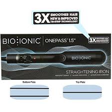 Bio Ionic One Pass Flat Iron Bio Ionic Onepass 1 1 2 Nano Ceramic Straightening Iron Black Read More Reviews Of The Product By Visiting The Link On Th Bio Ionic Straighten Iron Ionic