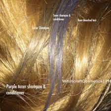 To remove the brassiness from blonde hair, you can use wella hair toner shade number t11 or t18 to get ashy hue. Purple Keratin Toner Conditioner For Blondes Gray Color Hair Shopee Philippines