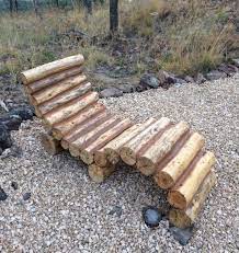 Maybe you would like to learn more about one of these? Construct This Modern Log Lounger And Relax In Style Diy Outdoor Furniture Log Decor Rustic Outdoor Furniture