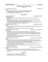 After that, you'll have the experience employers are looking for. Sample Resume Of College Student For Internship