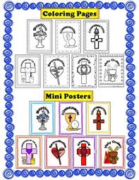 Make catholic cards of jesus, mary, joseph, and the holy ghost from the mysteries of the this confession coloring page is an awesome sacrament of penance and reconciliation coloring sheet. Seven Sacraments Coloring Worksheets Teaching Resources Tpt