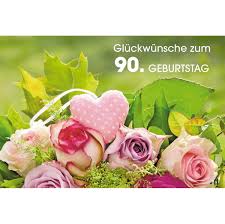 Vom standpunkt der jugend aus gesehen, ist das leben eine unendlich lange zukunft. Gluckwunschkarte Gluckwunsche Zum 90 Geburtstag 6 Stuck Vivat De