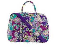 Vera Bradley Grand Traveler Heather 11889 144 Vera Bradley Travel Bag Weekend Travel Bags Bags