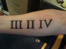 Oferta por tiempo limitado (haga clic en la foto). 15 Tatuajes Imagenes Numeros Romanos Lindas Tatuajeclub Com