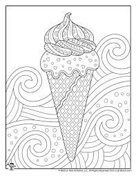 Feel free to print and color from the best 39+ ice dragon coloring pages at getcolorings.com. Easy Free Adult Coloring Ice Cream Woo Jr Kids Activities