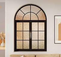 Amazon.com: HJLKDYM Arched French Windows, Vintage Iron ...