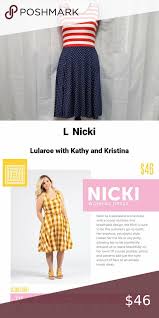 Lularoe Nicki Sleeveless Dress - Anchors & Stripes Fresh From The Box!  Brand New Nicki Sleeveless Dress With Stripes &… | Sleeveless, Sleeveless  Dress, A Line Dress