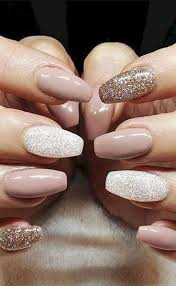 54 New Acrylic Nail Designs Ideas To Try This Year Acrylicnails Cute Simple Nails Simple Nails Nail Designs