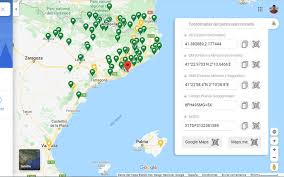 Sistemas de coordenadas de mapa. Coordenadas Gps Para Google Maps