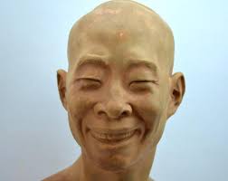 Sold at Auction: Jean Mich, Jean MICH (1871-1919) Terra Cotta Buste; Chih  Fan