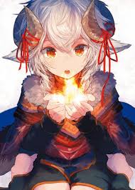 Little Fire Mage Anime Anime Neko Anime Art Girl