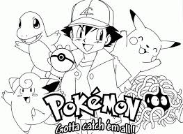 Your kids will increase their vocabulary by learning about different anima. Pokemon Free Coloring Pages Coloring Home