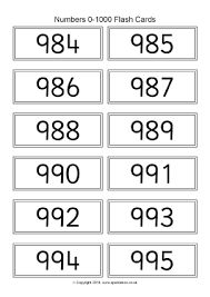 Order and dates of presidents, world capitals, order and dates of statehood, roman numerals, world flags. Number Flash Cards Primary Teaching Resources Printables Sparklebox