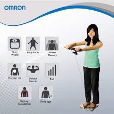 omron karada scan complete digital body composition monitor hbf 375