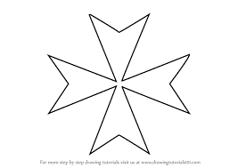 It's simple!simply subscribe us for more drawing tutorial. Step By Step How To Draw Maltese Cross Drawingtutorials101 Com