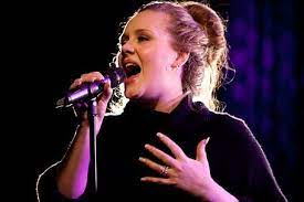 Adele I Discovered Her During The Last Season Of Idol When One Of The Contestants Sang Rollin In The Deep I Found Adele Music Adele Love Beautiful Voice