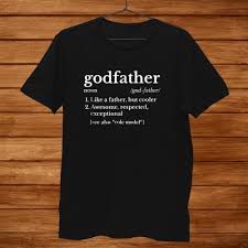 These unique, personalized and handcrafted presents are all. Mens Fathers Day Gift For Godfather Gifts From Godchild Shirt Teeuni Store