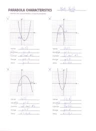 Worksheet will open in a new window. Parabola Review Worksheet Quadratics Quadratic Functions Graphing Parabolas