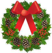 A Very Unusual Way To Use Clip Art Christmas Wreath Clipart Christmas Wreaths Christmas Wreaths Diy