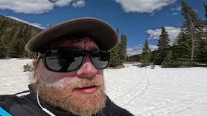 Skiing Powder Runs at Cameron Pass South Diamond Trees (04/06/22)