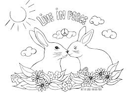 Download this adorable dog printable to delight your child. Free Coloring Page Bunnies Joeke