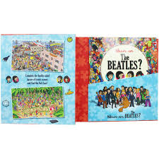 Started to take pictures after doing over half the puzzle. Where Are The Beatles Book And Jigsaw The Works