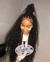 Hair like this is just stunning and will get you noticed! 40 Faux Locs Protective Hairstyles To Try With Full Guide Coils And Glory