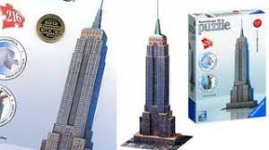 Ravensburger 3d puzzle empire state building. Empire State Building 3d Puzzle Ravensburger Build Step By Step Youtube