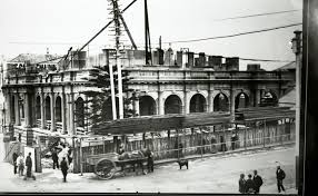 Construction Of Newcastle Post Office Hunter And Bolton Streets Newcastle Nsw 1 May 1902 Newcastle Australia History New South Wales
