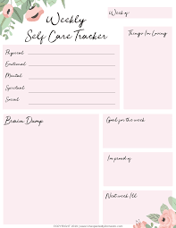 Free therapeutic worksheets parentcoachplan.com now offers downloadable therapeutic worksheets for children! Self Care Checklist 10 Ideas That Will Actually Nourish You
